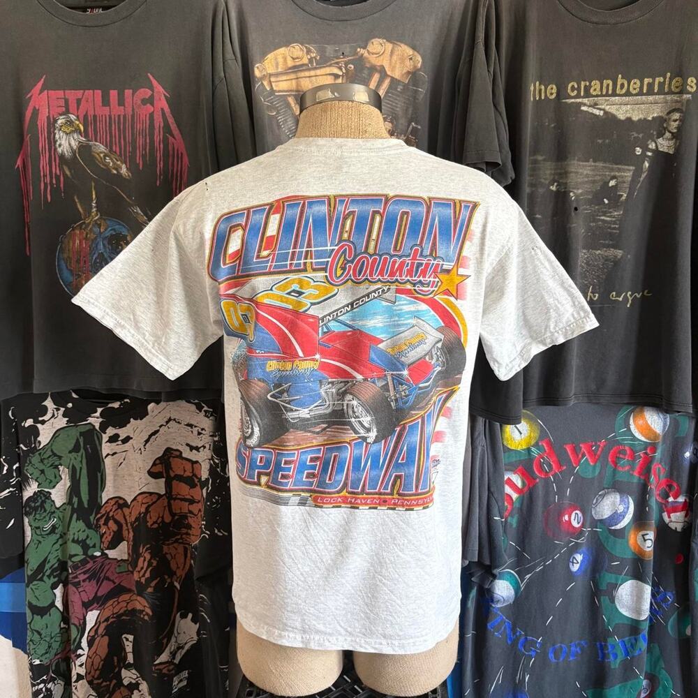 Vintage 2000s racing t shirt